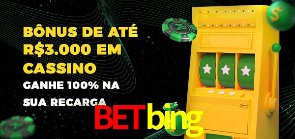 betbing melhor bônus de depósito